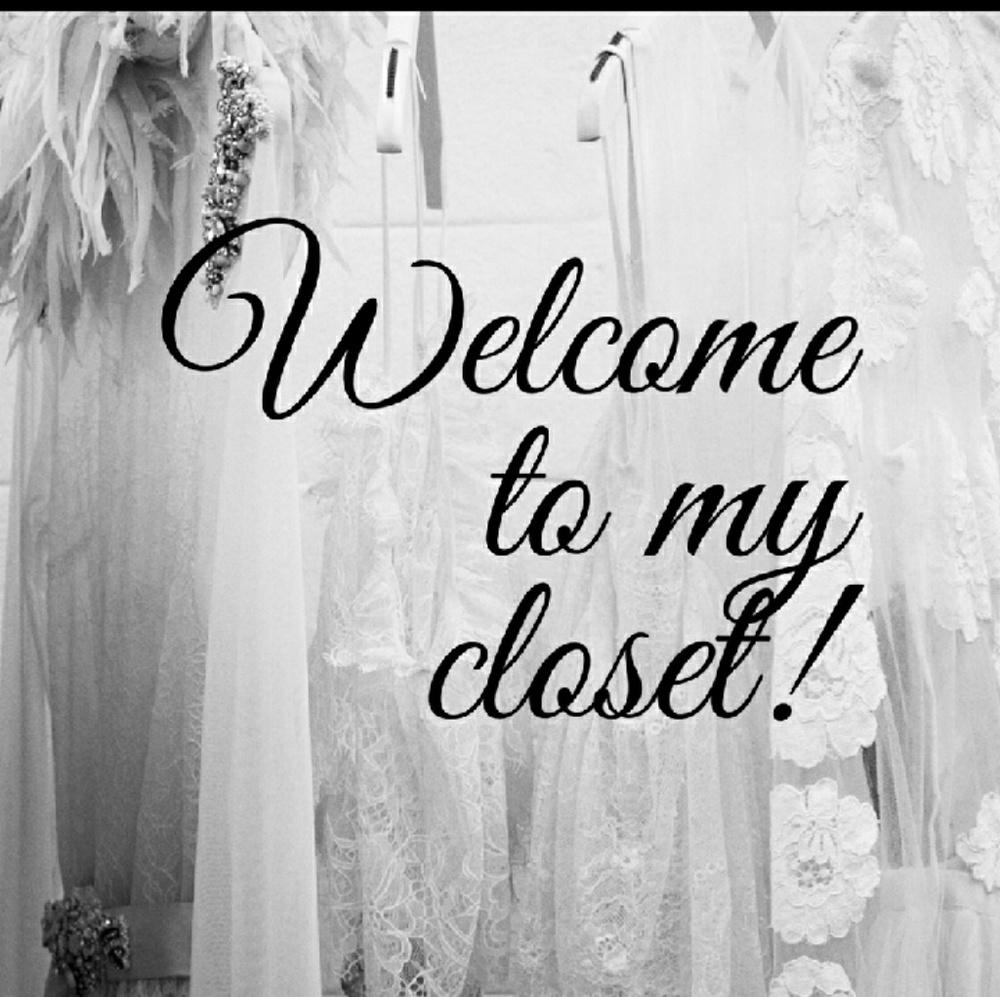 Welcome to my closet offers are open